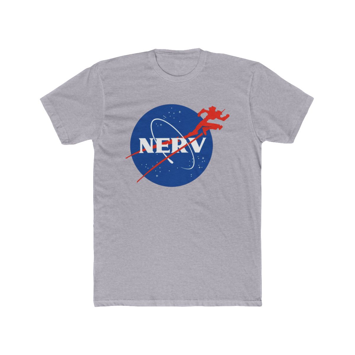 Neon Genesis Evangelion Nerv X NASA Logo T Shirt