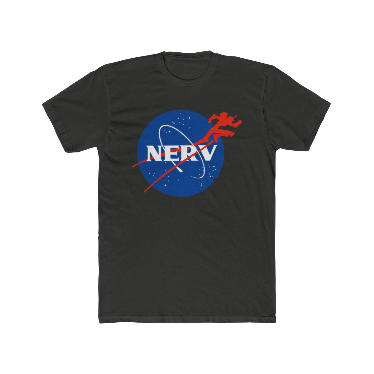 Neon Genesis Evangelion Nerv X NASA Logo T Shirt - alternate angle 5, merchandise