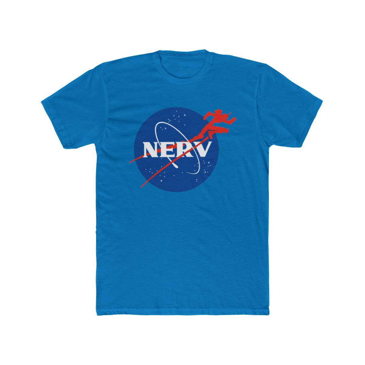Neon Genesis Evangelion Nerv X NASA Logo T Shirt